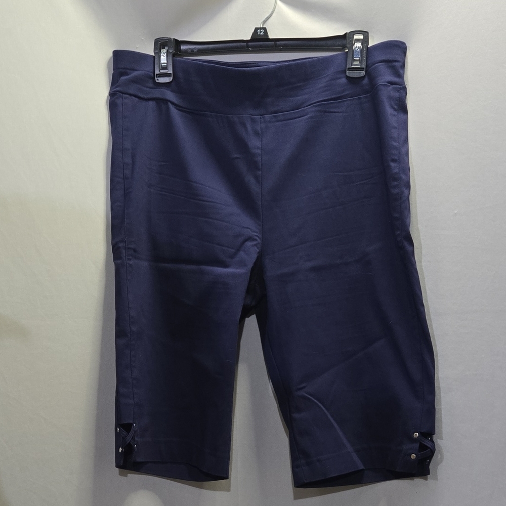 Women's Plus Size Navy Blue Dress Women's Capris
